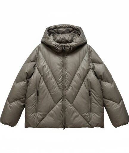 Puffer Jacket with Adjustable Hood