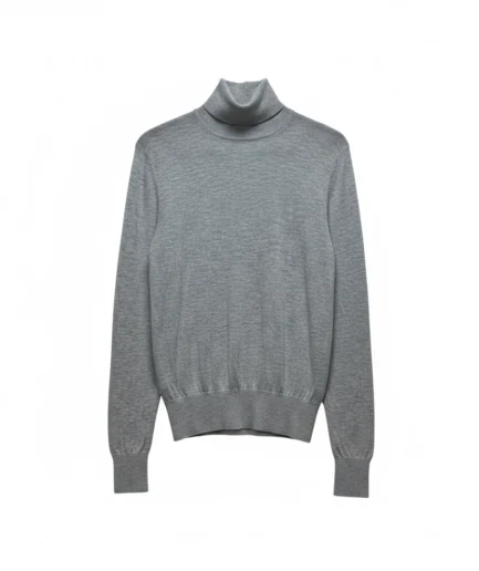 Ultra-Fine Silk-Cashmere Turtleneck