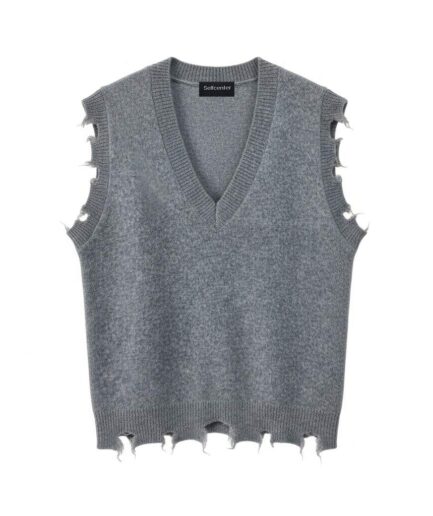 The Deconstructed Wool Vest