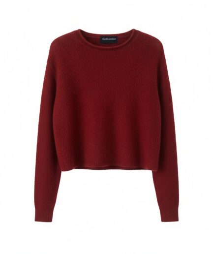 The High-Waisted Wool Blend Sweater