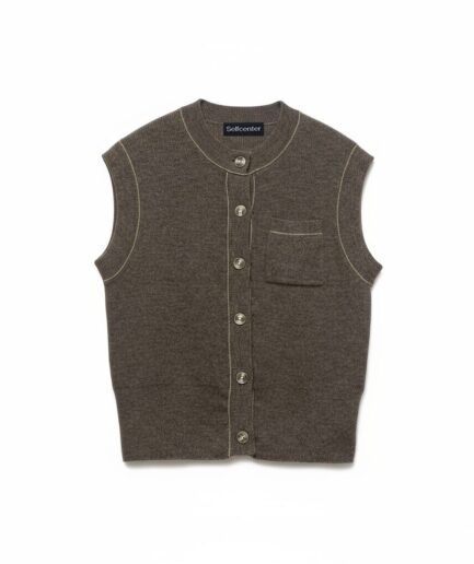 The Gilded Glimmer Cashmere Cardigan