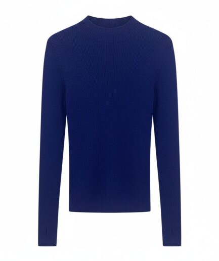 The High Round-Neck Wool Sweater