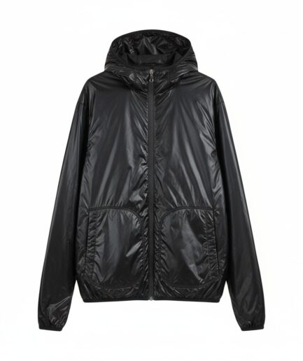 The Black Hooded Puffer Jacket