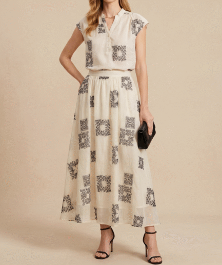 Pure Ramie Top with Lining – Sleeveless